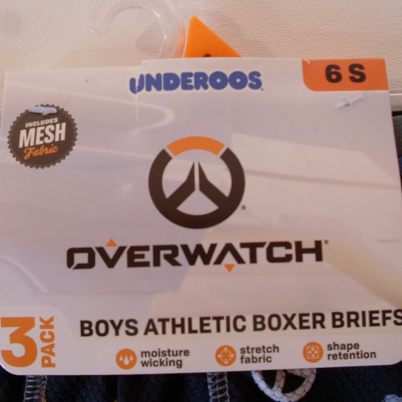 3 Pack Boys Overwatch Superhero Boxer Brief Underwear Underoos in multiple sizes - Picture 8 of 8